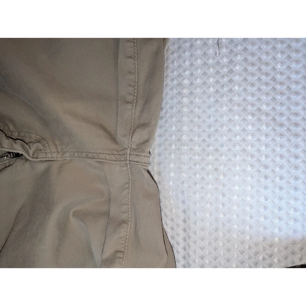 Mavi Jeans Matt Relaxed Straight Leg Mens 34x32 Beige Stretch